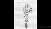 Barbarian Pencil Sketch Video #31 (03-18-2024)