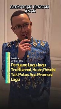Siapa tak kenal dengan Haziq Rosebi.. Suaranya lemak merdu. Pejuang lagu-lagi tradisional