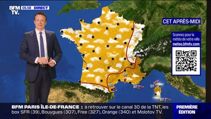 Le temps sera pluvieux à l'Est, mais beaucoup plus ensoleillé sur le reste du pays ce lundi