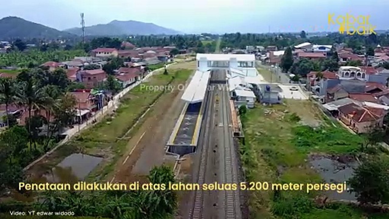 WAJAH BARU STASIUN CISAAT SUKABUMI LEBIH NYAMAN DENGAN NUANSA MODERN