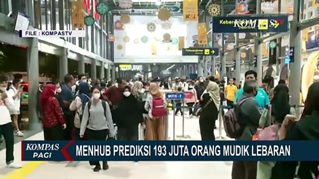 Menhub Budi Karya Sumadi Prediksi 193 Juta Orang akan Mudik Lebaran Tahun Ini