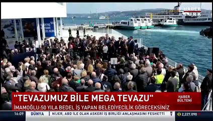 Kibir abidesinin tevazusu bile Mega Tevazu