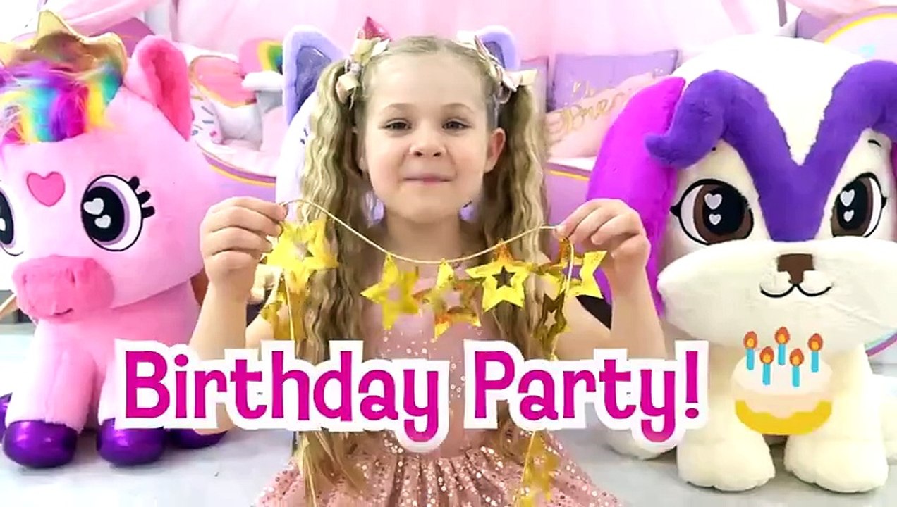 Diana and Roma Best Birthday Party! Magical Cartoon Compilation