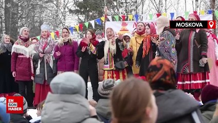 Ruslar Maslenitsa ile bahara merhaba dedi