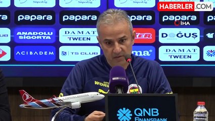 Trabzonspor maçında İsmail Kartal'a yabancı madde isabet etti