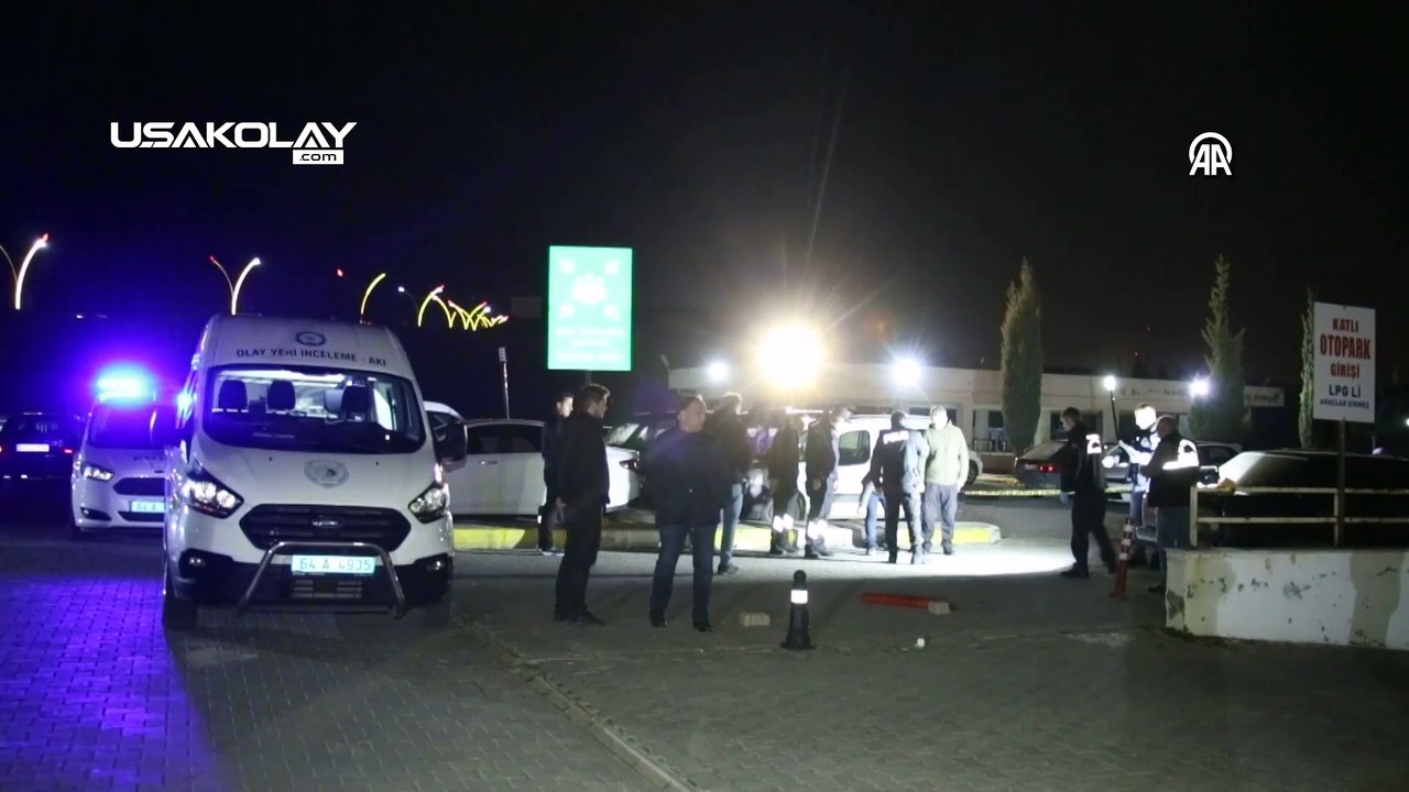 Uşak'ta Hastane Otoparkında Vurulan Kişi Ağır Yaralandı
