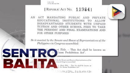 Download Video: ‘No Permit, No Exam Prohibition Act’ ,‘New Philippine Passport Act’ at ‘Phl Salt Industry Development Act’, pinagtibay ni PBBM