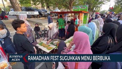 Video herunterladen: Ramadan Fest Suguhkan Aneka Makanan dan Minuman Berbuka Puasa