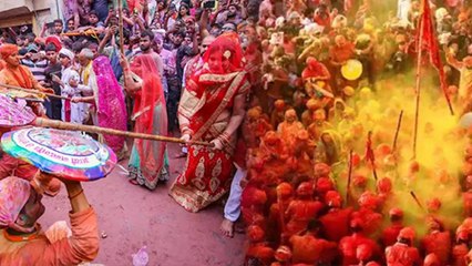 Lathmar Holi 2024: बरसाना में लट्ठमार होली क्यों खेली जाती है | Lathmar Holi Kyu Kheli Jati Hai