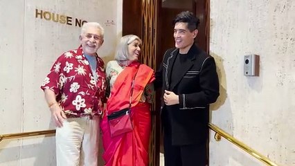 Viral Video Tamannaah looks ravishing in Red, Lover-Boy Vijay Varma looks Dapper as always!