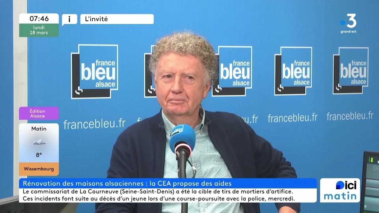 Denis Elbel, vice-président de l'ASMA sur la rénovation des maisons alsaciennes