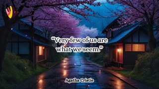 Agatha Cristie's Life Changing Quotes | Best motivational and Inpiratinal Quotes | Thinking Tidbits