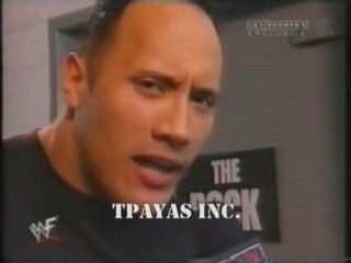 The Rock cuts a Promo before his match - 1.29.01 RAW