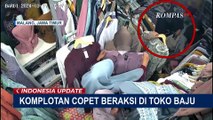 Terekam CCTV, Komplotan Copet Beraksi di Toko Baju di Malang