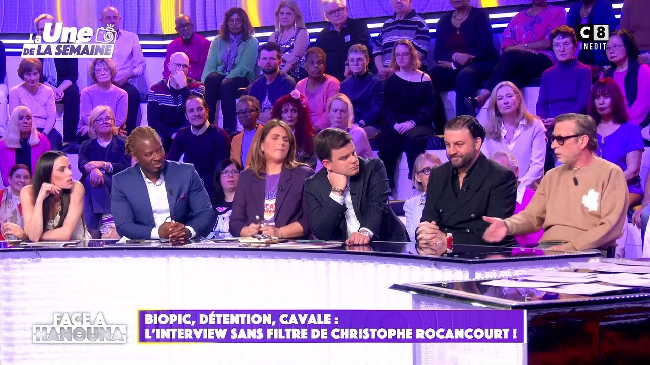 Christophe Rocancourt s'en prend très violemment à Michel Polnareff dans "Face à Hanouna" sur C8 : "C’est un génie dans la musique mais humainement c'est une merde !" - Regardez