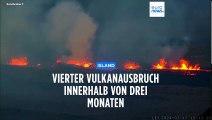 Blaue Lagune bedroht: Vierter Vulkanausbruch auf Island innerhalb von drei Monaten