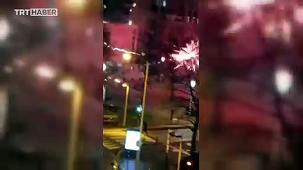 Fransa yeniden savaş alanına döndü: Karakola molotof saldırısı