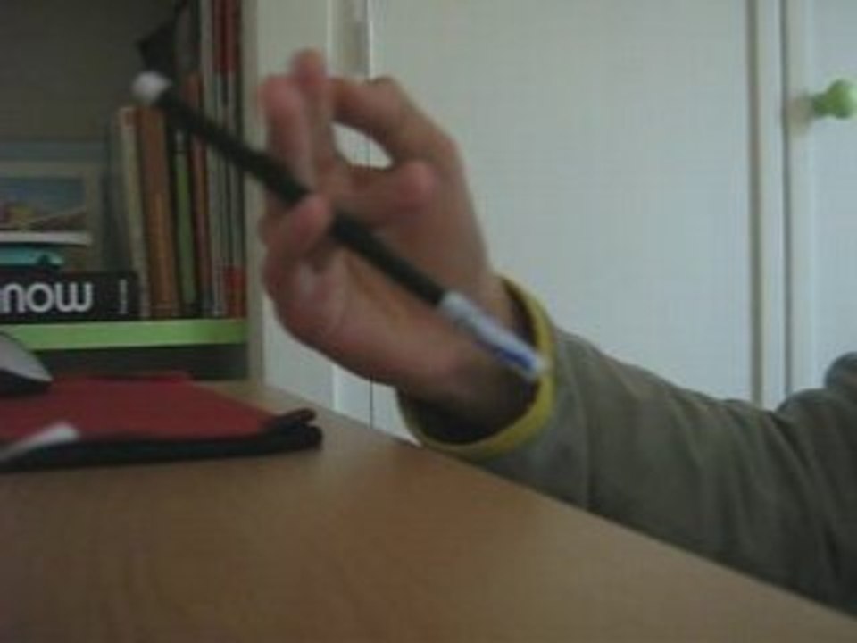 moi débutant penspinning double sonic