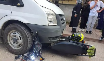 'Dur' ihtarına uymadı, kamyonetin altına girdi