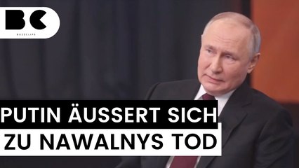 Tải video: Zynisch? Putin bezeichnet Nawalnys Tod als 