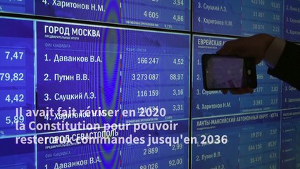 Russie: Poutine réélu après une présidentielle sur mesure