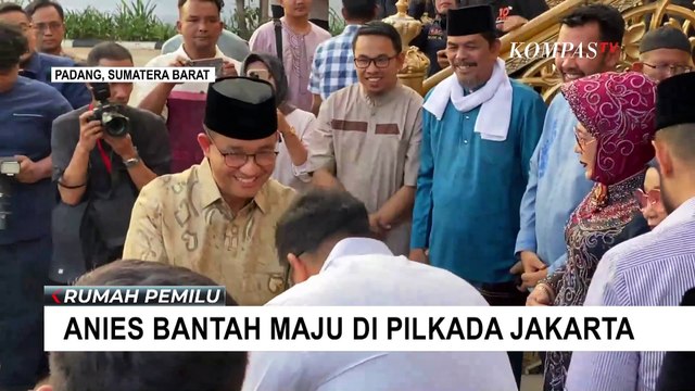 Anies Ngaku Tak Akan Maju Pilgub Jakarta: Ingin Fokus Urusan Pilpres!