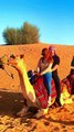 Camel ride at dubai safari desert