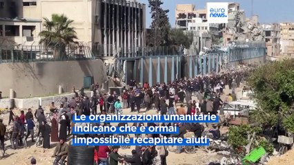 Video herunterladen: Gaza, Israele attacca a occupa l'ospedale al-Shifa