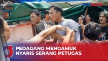 Razia PKL di Senen, Pedagang Mengamuk Nyaris Serang Petugas