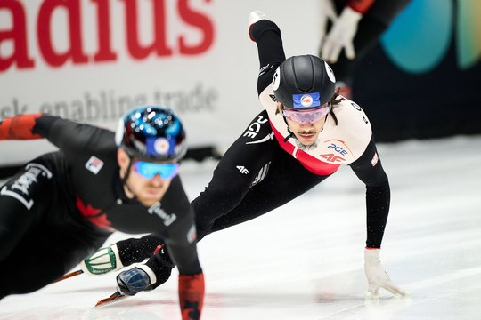 Kamila Stormowska i Diane Sellier po mistrzostwach świata w short tracku
