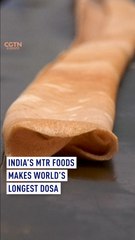 India’s MTR Foods makes world’s longest dosa