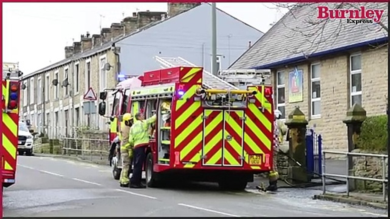Six fire engines at scene of fire at St John's Church in Padiham