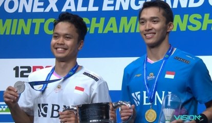 Dominasi Skuad Merah Putih! Indonesia Kuasai Podium Juara BWF All England 2024