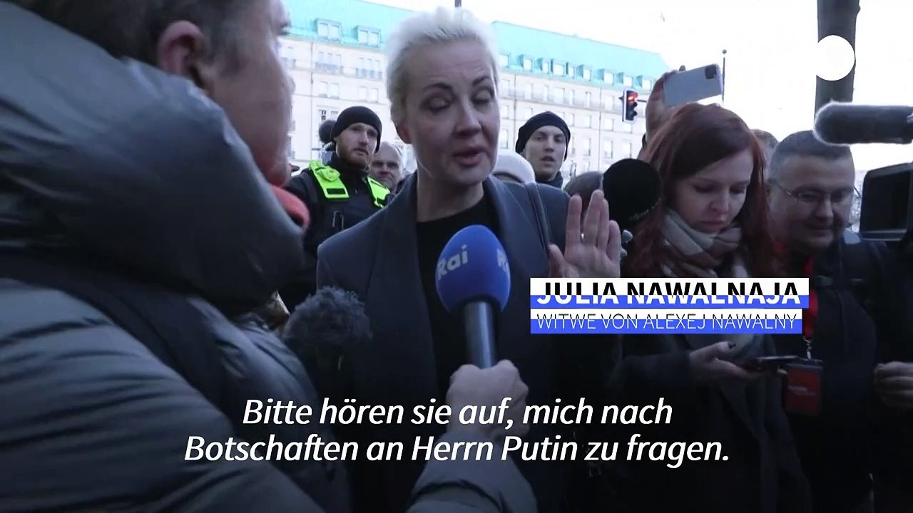 Julia Nawalnaja: 'Putin ist ein Mörder und Bandit'