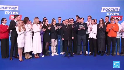 Vladimir Poutine réelu pour un 5ème mandat : réaction de Volodimir Zelensky