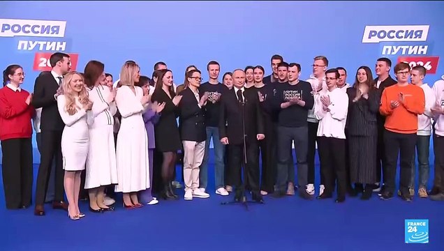 Vladimir Poutine réelu pour un 5ème mandat : réaction de Volodimir Zelensky