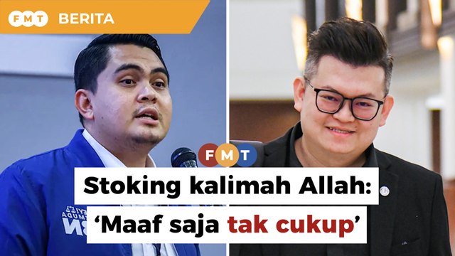 Stoking kalimah Allah: Maaf saja tak cukup, Pemuda Umno beritahu DAP
