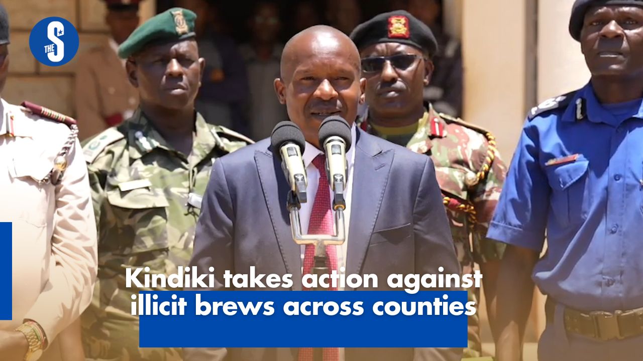 Kindiki takes action against illicit brews across counties