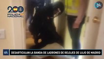 Desarticulan la banda de ladrones de relojes de lujo de Madrid