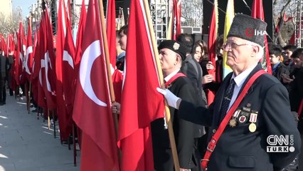 Çanakkale Destanı 109 yaşında: Erdoğan, Şehitler Abidesi'nde düzenlenen törene katıldı