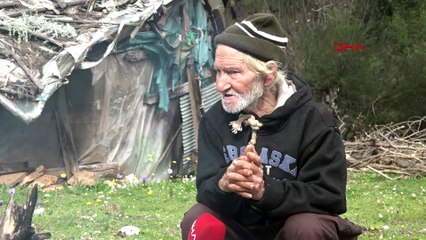 Keçilerini kaçırdılar; o da 17 yıldır insanlardan uzak dağda yaşıyor