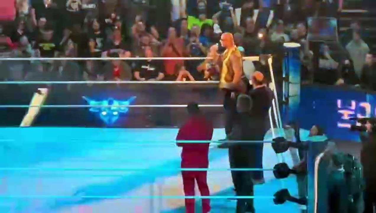 The Rock joins The Bloodline with Roman Reigns!! WWE Smackdown 2/16/2024