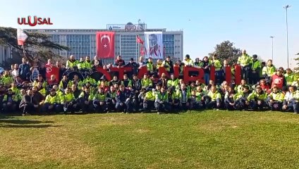 Enerji işçilerinden İBB önünde eylem! "İnsanca yaşayacak ücret" talep eden emekçiler iş bıraktı