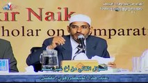 سؤال صعب  تم طرحه على ذاكر نائيك