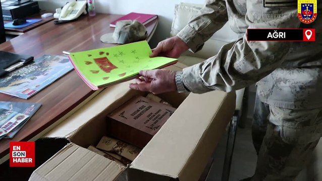 Türkiye-İran sınırında görevli asker çocukların mektubuyla duygulandı