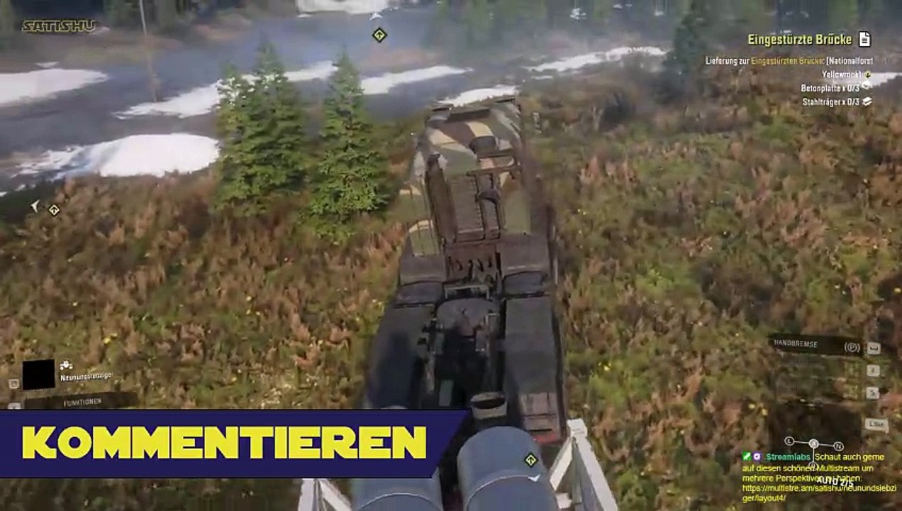 Stau an der Tankstelle. SnowRunner #432