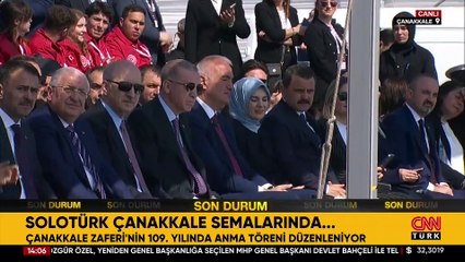 SOLOTÜRK Çanakkale semalarında...