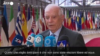 Elezioni Russia, Borrell: "Voto basato su repressione e intimidazione"