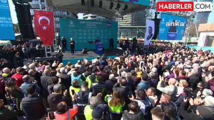 Ataköy-İkitelli Metro Hattının Açılışında Konuşan İmamoğlu: "8 Kilometre Yalanını Atanlar, Hadlerini Bilecek, Özür Dileyecekler"
