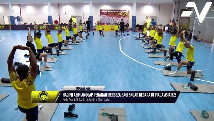 Haqimi Azim anggap peranan berbeza bagi skuad negara di Piala Asia B23